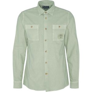 Barbour - Blouses - Bentham Shirt Agave Green voor Heren van Katoen - Maat XL - Groen