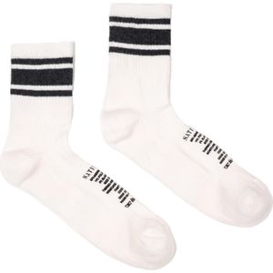 Satisfy - Trail / Running kleding - Merino Tube Socks White voor Heren van Nylon - Maat 39-42 - Wit