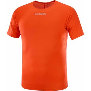 Salomon - Trail / Running kleding - S/Lab Speed Tee M Fiery Red voor Heren - Maat L