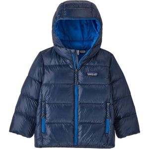 Patagonia - Kinder fleeces / donsjassen - Baby Hi-Loft Down Sweater Hoody New Navy voor Unisex - Kindermaat 2 jaar - Marine blauw