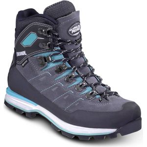 Meindl - Dames wandelschoenen - Air Revolution 4.4 Lady Anthracite/Turquoise voor Dames - Maat 5,5 UK - Grijs