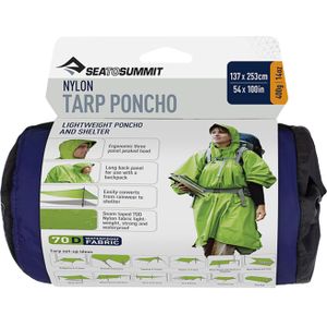 Sea To Summit - Nylon Tarp Poncho - Royal Blue - Lichtgewicht Waterdicht Nylon