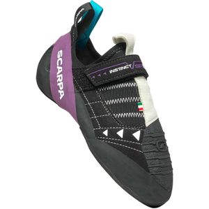 Scarpa - Klimschoenen - Instinct VSR LV U Black Violet Milk voor Unisex - Maat 42.5 - Zwart