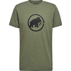 Mammut - T-shirts - Mammut Core T-Shirt Men Classic Marsh voor Heren - Maat L - Kaki