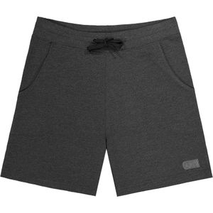 Picture Organic Clothing - Korte broeken - Augusto Shorts Dark Grey Melange voor Heren van Katoen - Maat XL - Grijs