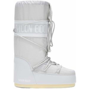 Moonboot - AprÃ¨s-skischoenen - Moon Boot Icon Nylon Glacier Grey voor Dames - Maat 31-34 - Grijs