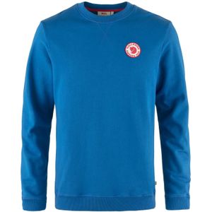 Fjall Raven - Sweatshirts en fleeces - 1960 Logo Badge Sweater M Alpine Blue voor Heren van Katoen - Maat M - Blauw