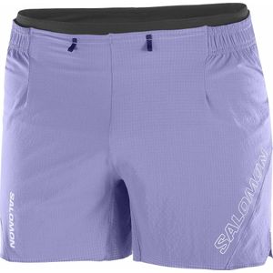Salomon - Trail / Running kleding - Sense Aero 5'' Shorts M Blue Granite voor Heren - Maat M - Grijs