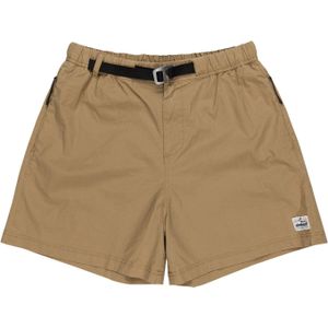 Element - Korte broeken - Chillin LT Walkshort Khaki voor Heren van Katoen - Maat L - Kaki