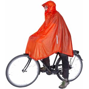 Exped - Bike + Hike Poncho Ul Dark Lava voor Heren - Rood