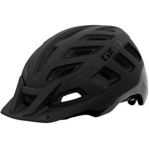Giro - MTB helmen - Radix Matte Black voor Heren - Maat 59-63 cm - Zwart