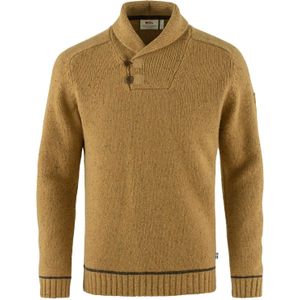 Fjall Raven - Truien - Lada Sweater M Buckwheat Brown voor Heren van Wol - Maat XL - Bruin