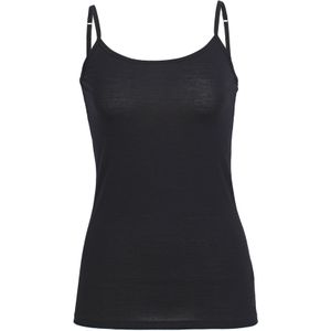 Icebreaker - Dames thermokleding - W Merino Siren Cami Black voor Dames - Maat XS - Zwart