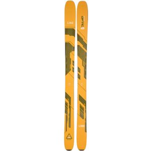 Line - Ski's - Blade Optic 114 2024 voor Heren van Hout - Maat 178 cm - Geel