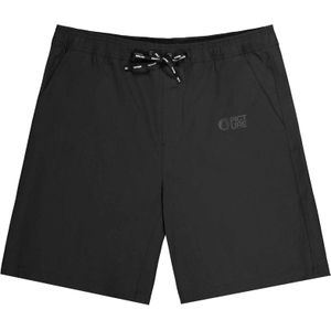 Picture Organic Clothing - Wandel- en bergsportkleding - Lenu Stretch Shorts Black voor Heren - Maat S - Zwart