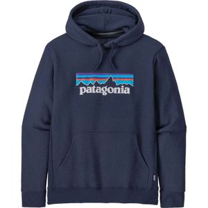 Patagonia - Sweatshirts en fleeces - M's P-6 Logo Uprisal Hoody New Navy voor Heren van Gerecycled Polyester - Maat M - Marine blauw