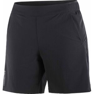 Salomon - Dames wandel- en bergkleding - Wayfarer Ease Shorts W Deep Black voor Dames - Maat S - Zwart