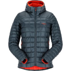 Rab - Dames donsjassen - Mythic Alpine Light Jacket W Orion Blue voor Dames - Maat 12 UK - Blauw