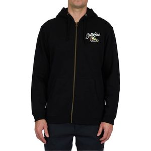 Salty Crew - Sweatshirts en fleeces - Castoff Zip Fleece Black voor Heren van Katoen - Maat M - Zwart