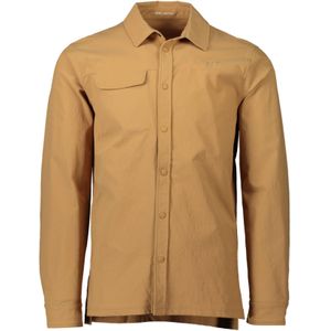 POC - Mountainbike kleding - Rouse Shirt Aragonite Brown voor Heren - Maat S