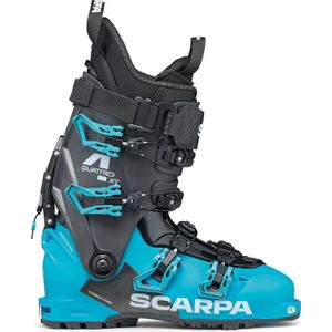 Scarpa - Heren skischoenen - 4-Quattro XT Ocean Blue voor Heren van Aluminium - Maat 26.5 - Blauw