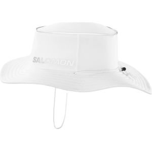 Salomon - Trail / Running kleding - Hat Salomon S/Lab Speed Bob White/Alloy voor Heren - Maat L\/XL - Wit