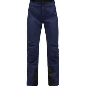 Peak Performance - Dames skibroeken - W Stretch Pants Blue Shadow voor Dames - Maat XS - Marine blauw