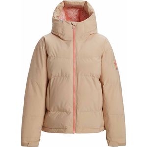 Roxy - Dames ski jassen - Alofted Puffy Jacket Pebble voor Dames - Maat M - Roze