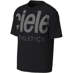 Ciele - Trail / Running kleding - ORTShirt Bold Standard Whitaker voor Heren van Katoen - Maat L - Zwart