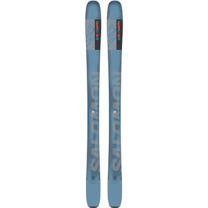 Salomon - Ski's - Qst 92 Copen Blue/Yellow 2024 voor Unisex van Hout - Maat 168 cm - Blauw