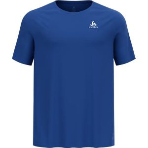 Odlo - Trail / Running kleding - Essential Chill-Tec T-Shirt Crew Neck SS Limoges voor Heren - Maat S - Blauw