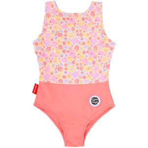 Hello Hossy - Merken - Retro Flowers Swimsuit voor Unisex - Kindermaat 5-6 jaar - Roze