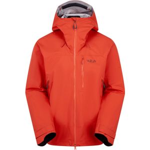 Rab - Toerskikleding - Firewall Mountain Jacket Dark Horizon voor Heren - Maat S - Rood