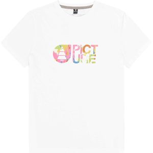 Picture Organic Clothing - Dames t-shirts - Basement Tee W White voor Dames van Katoen - Maat XS - Wit