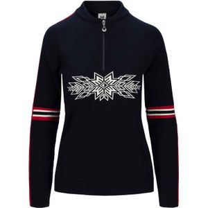 Dale of Norway - Dames truien - OL Spirit Fem Sweater Bleu Marine voor Dames van Wol - Maat M - Marine blauw