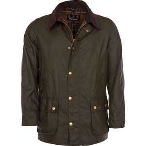 Barbour - Jassen - Ashby Wax Jacket Olive voor Heren - Maat L - Groen