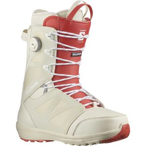 Salomon Snowboard - Heren snowboardschoenen - Launch Lace Sj Boa Bleached Sand/Almond Milk/Aurora voor Heren - Maat 26.5