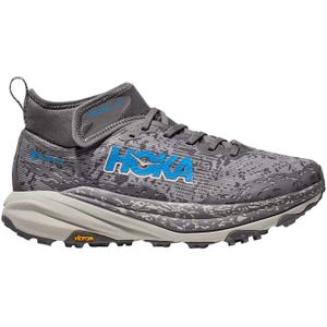 Hoka - Trailschoenen - Speedgoat 6 Mid GTX M Satellite Grey / Stardust voor Heren - Maat 8,5 US - Grijs