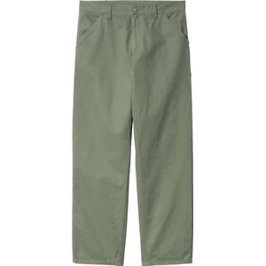 Carhartt - Broeken - Single Knee Pant Park voor Heren van Katoen - Maat 32 - Groen