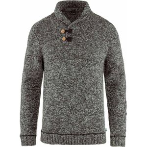 Fjall Raven - Truien - Lada Sweater M Grey voor Heren van Wol - Maat XL - Grijs