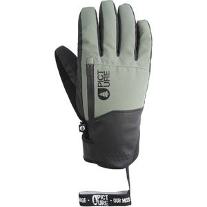 Picture Organic Clothing - Skihandschoenen - Madson Gloves Laurel Wreath voor Heren van Gerecycled Polyester - Maat 10 - Groen