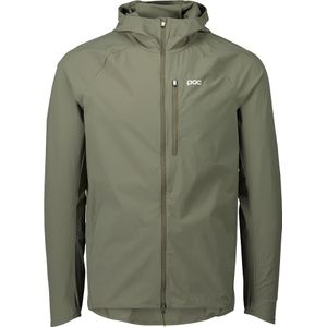 POC - Mountainbike kleding - Motion Wind Jacket Epidote Green voor Heren - Maat M - Kaki