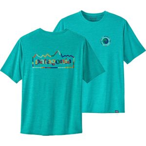Patagonia - Wandel- en bergsportkleding - M's Cap Cool Daily Graphic Shirt Subtidal Blue X-Dye voor Heren - Maat M - Blauw