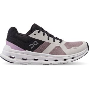 On - Hardloopschoenen - Cloudrunner W Heron / Black voor Dames - Maat 5,5 US - Wit