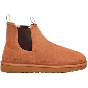 Ugg - Hoge schoenen - Neumel Chelsea Chestnut voor Heren van Wol - Maat 8 US - Bruin