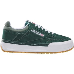 Reebok - Sneakers - Club C Megacourt Collegiate green Escape Green White Gum voor Heren - Maat 44 - Groen