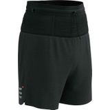 Compressport - Trail / Running kleding - Trail Racing Overshort M Black voor Heren - Maat L - Zwart