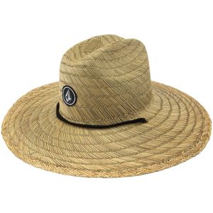 Volcom - Petten - Quarter Straw Hat Natural voor Heren - Maat L\/XL - Beige
