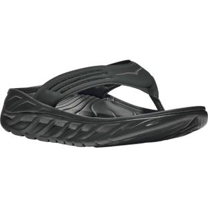 Hoka - Trailschoenen - Ora Recovery Flip Black / Dark Gull Gray voor Heren - Maat 10 US - Zwart