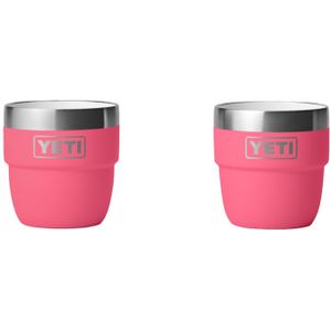 Yeti - Espresso Cup 4oz 2 Pk Tropical Pink voor Unisex - Roze
